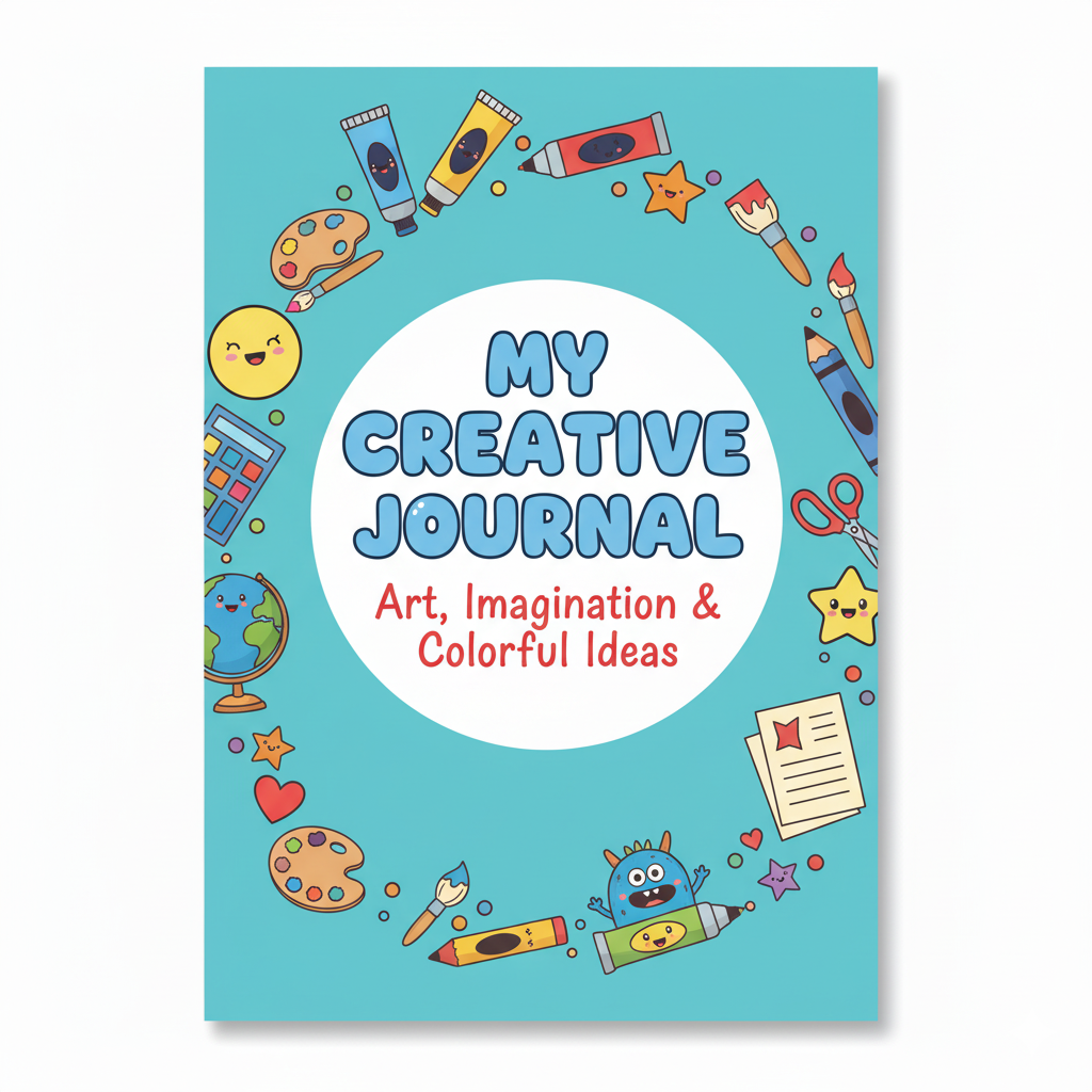 My Creative Journal - Kids' Art & Imagination Notebook (PDF)
